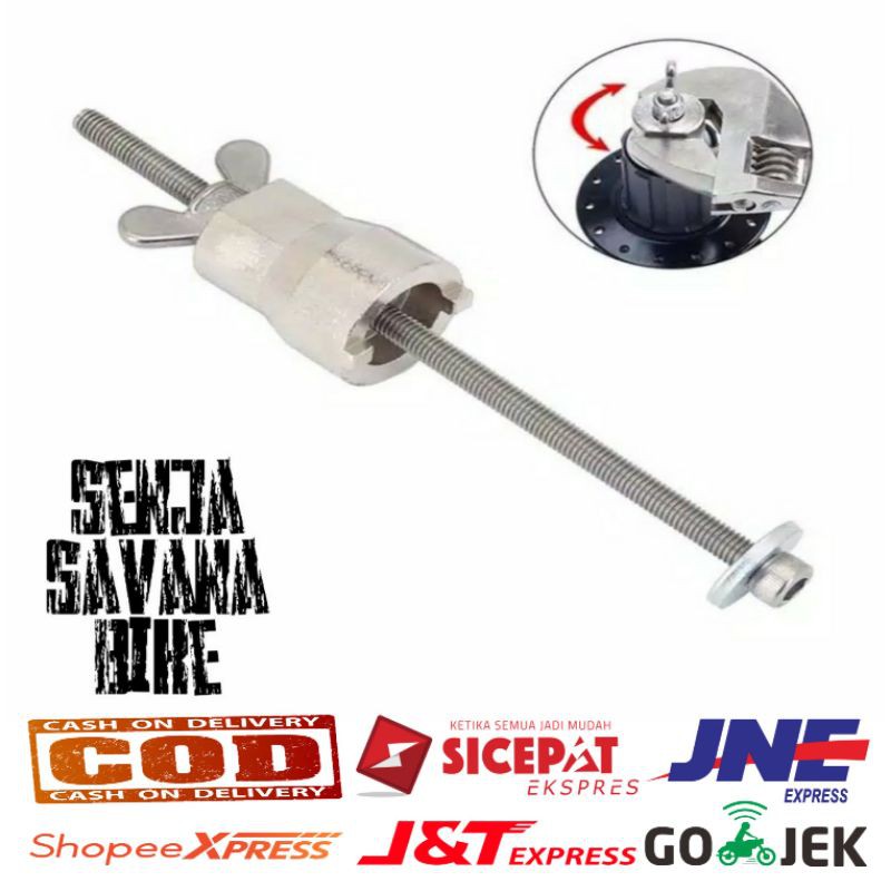 alat pembuka freehub hub free hub belakang sepeda untuk modif jangkrik