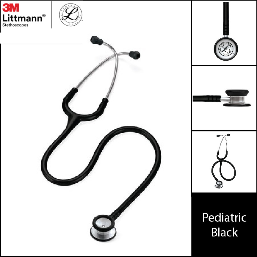 Stetoskop Littmann Pediatric / Anak Hitam / Merah / Rapsberry