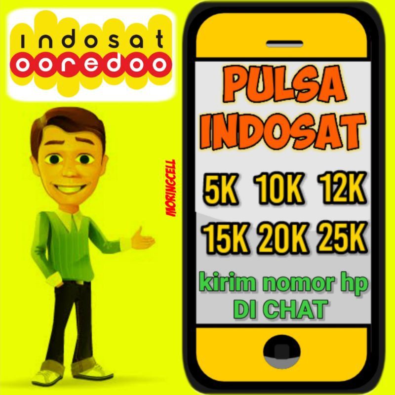 Pulsa Im3 5k 10k 12k 15k 20k 25k (Tercepat)