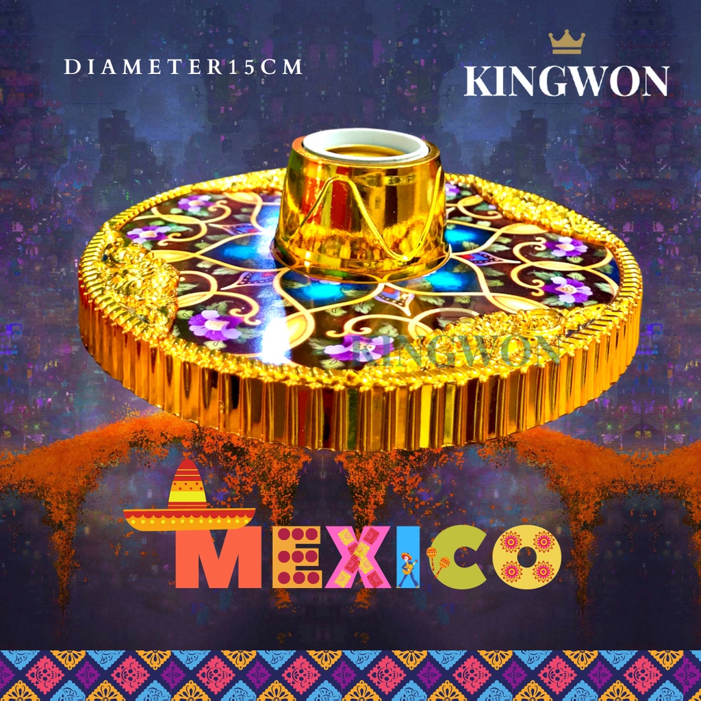 FITTING LAMPU PLAFON HIAS MODERN MEXICO DPW 02 H 2 KINGWON E27