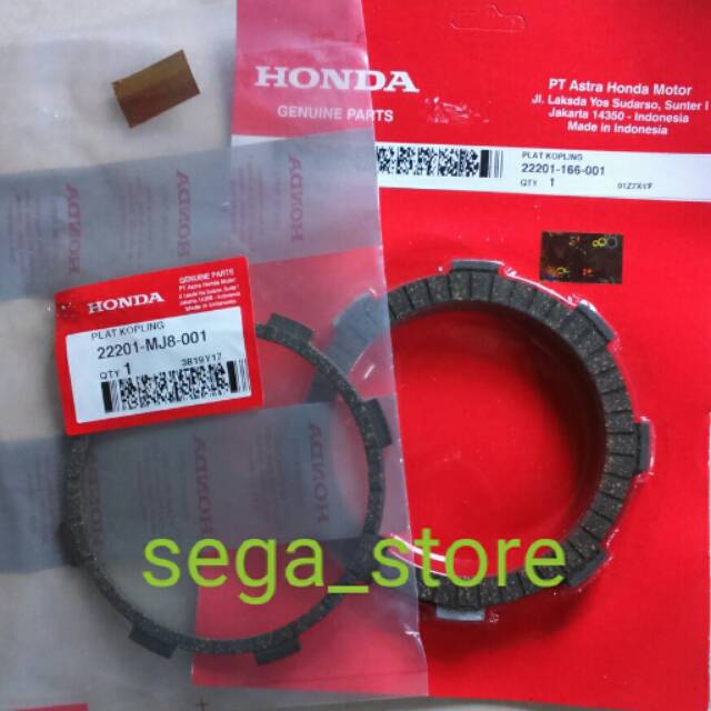 Kampas kopling honda tiger / mega pro ori original AHM