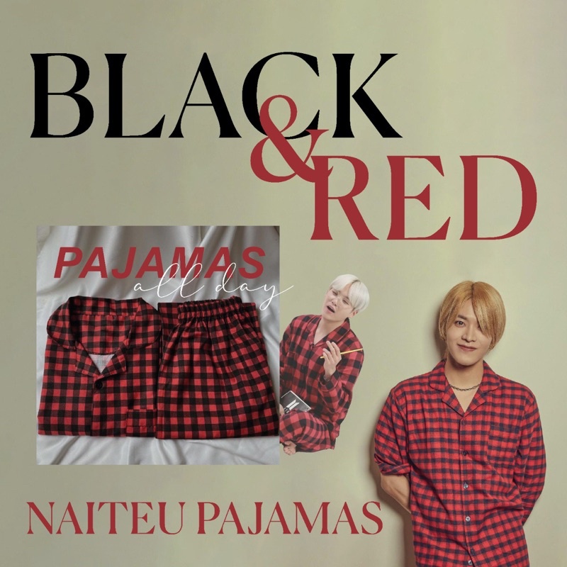 Naiteu Pajamas PIYAMA Idol KPOP SUGA BTS and Yuta NCT 127
