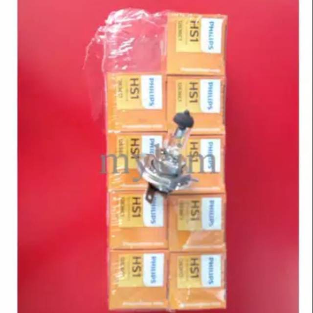 Bola lampu Philips  H4 100/90watt  12volt