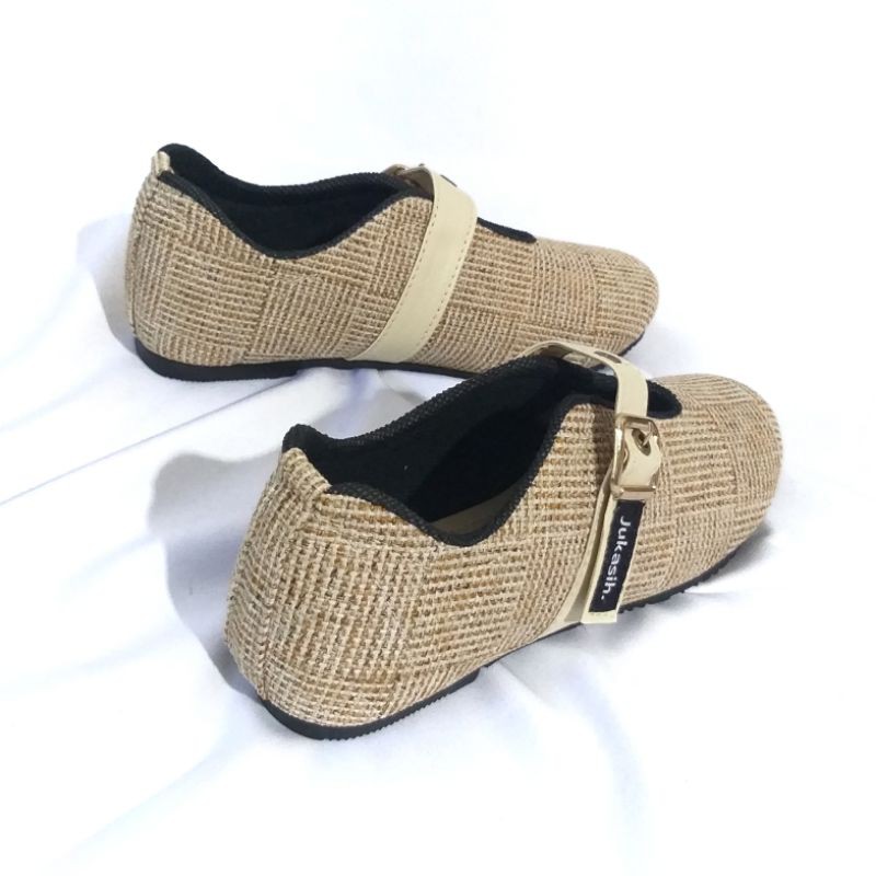 JUKASIH - JOIS sepatu wanita flatshoes SOL KARET LENTUR