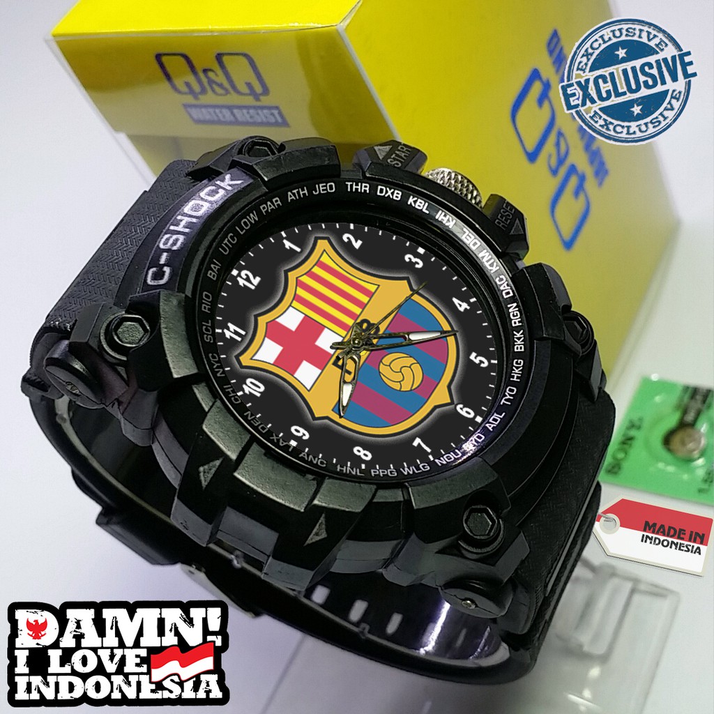 Jam Tangan Custom BARCELONA Outdoor