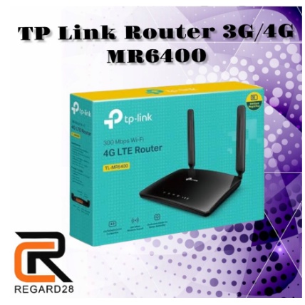 Router 4G TP Link MR6400 ( tinggal masukkan SIMcard )