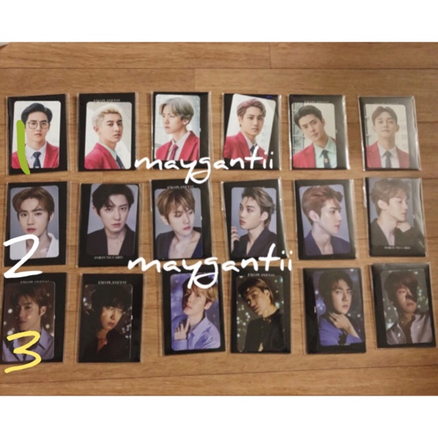 EXO FORTUNE CARD EXPLORATION