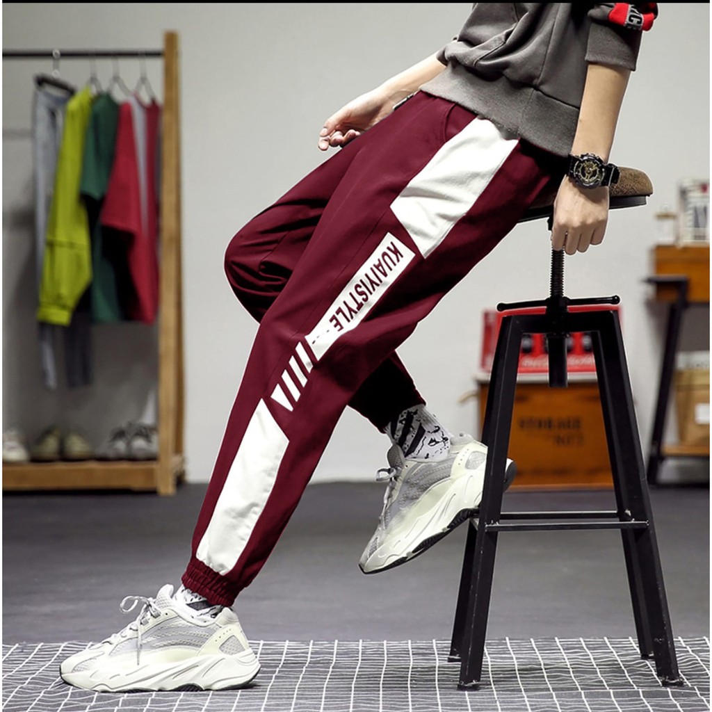 COD/ARPIOSSHOP - JOGGER KUAYI - CELANA JOGGER PRIA WANITA / UNISEX MODEL KEKINIAN