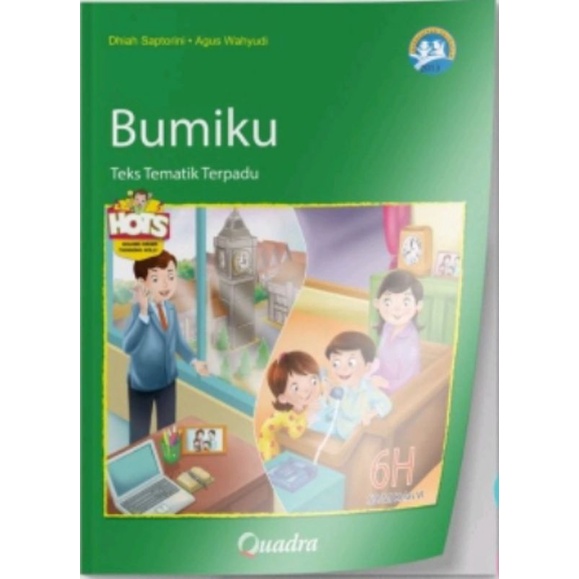 

Buku tematik Quadra kelas 6h bumiku