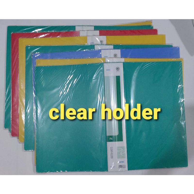 

Clear holder, dokumen keeper, map ulangan