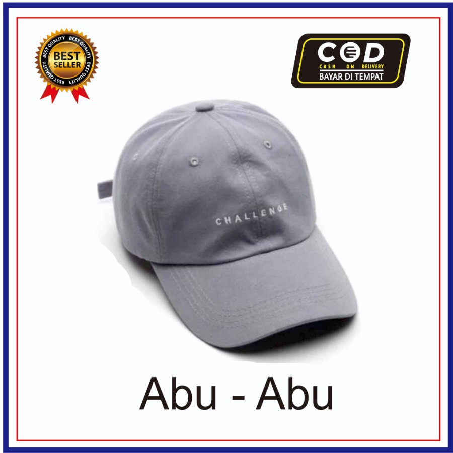 Topi Baseball Distro Challengi// Topi Distro Pria Wanita// Topi Challengi Terlaris Terkeren// PURANGSAKATO_SHOP.