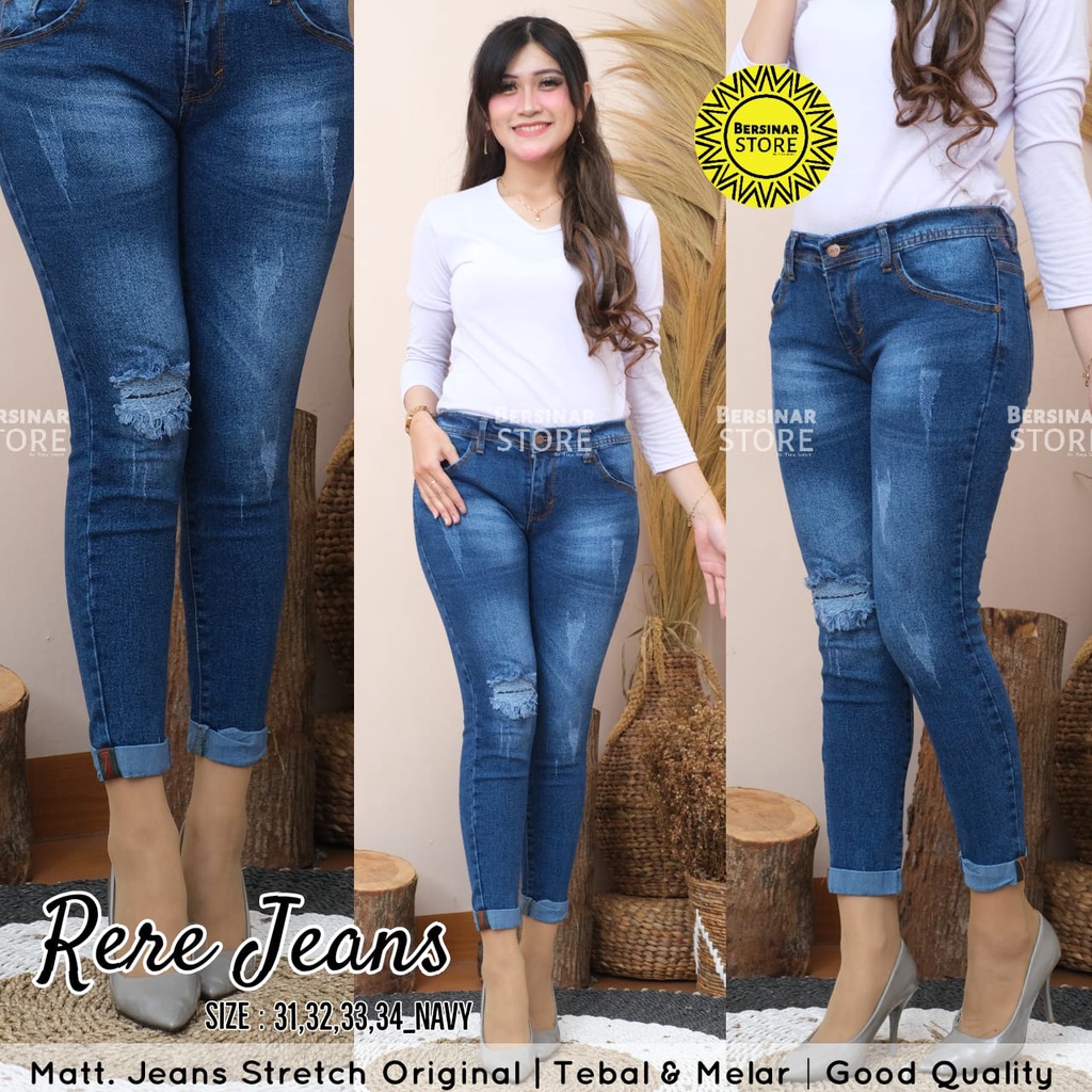 GJ-CHIARA JEANS SOBEK WISKER // RERE JEANS SOBEK WISKER