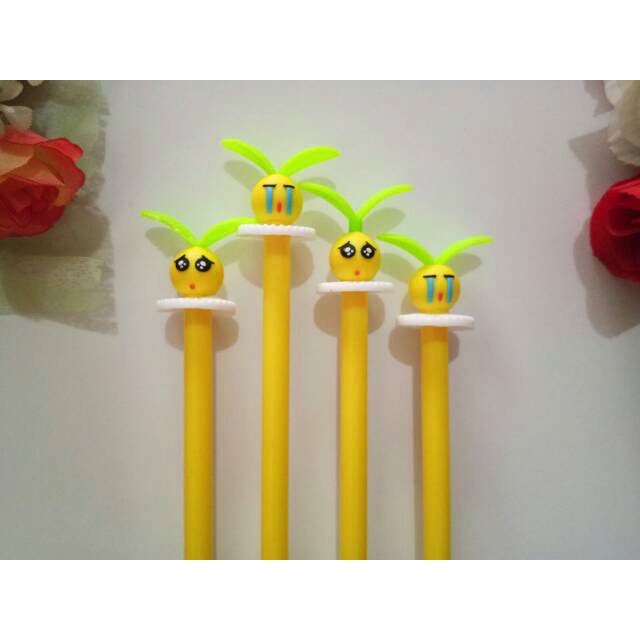 

Gel Pen Lemon Kuning Lucu & Bagus