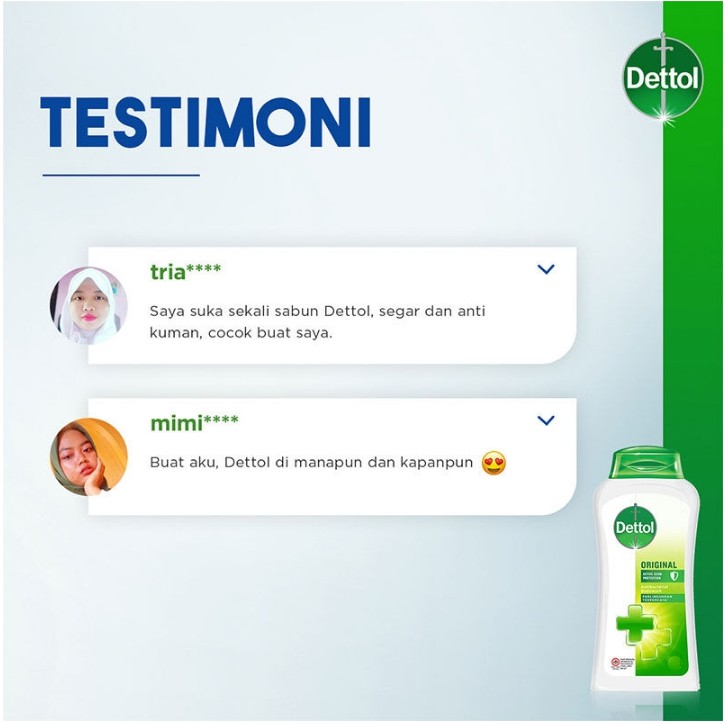 Dettol Body Wash Sabun Mandi Cair 410ml