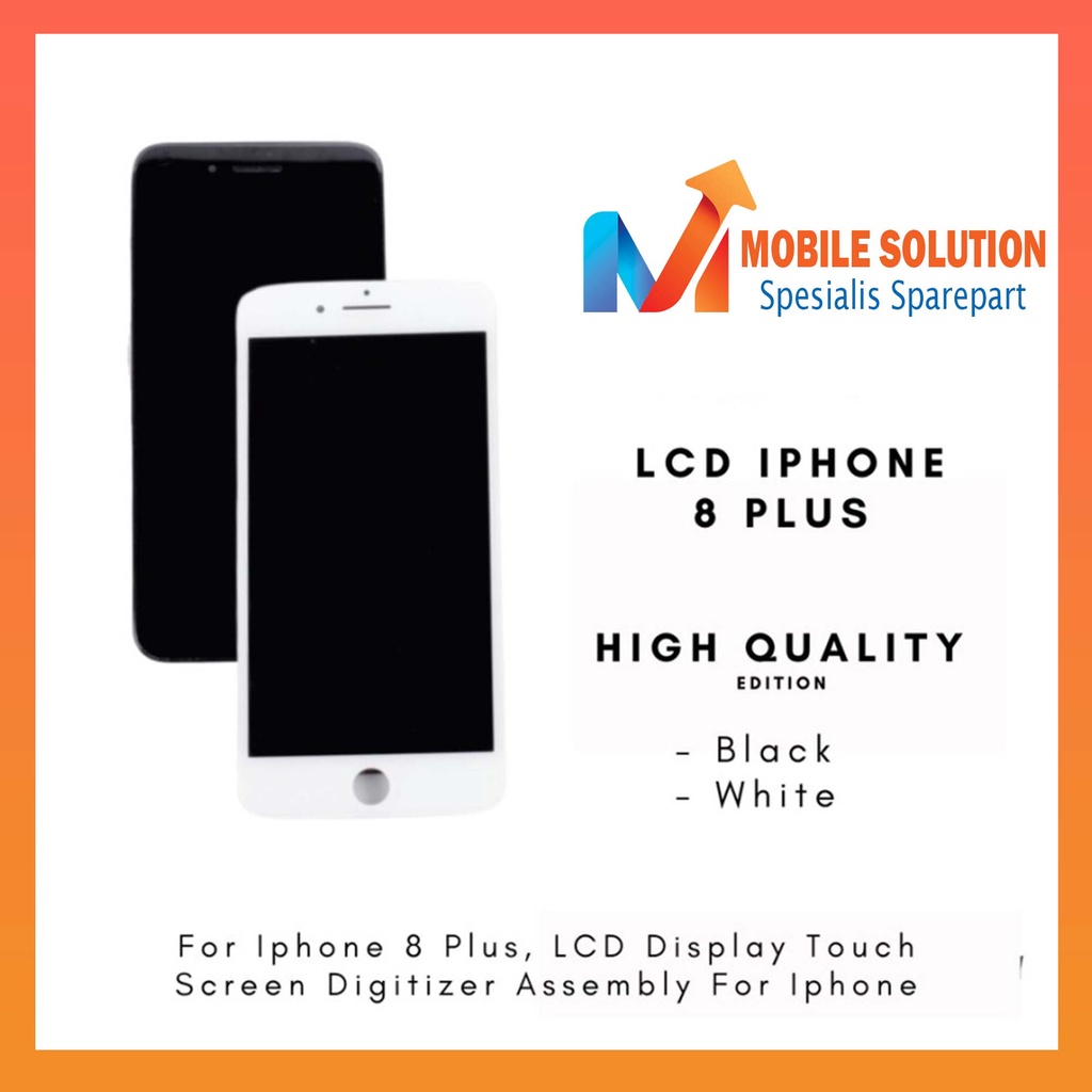 GROSIR LCD TOUCHSCREEN FULLSET IP 8 + SUPER 100% GARANSI 1 BULAN + PACKING BUBBLE