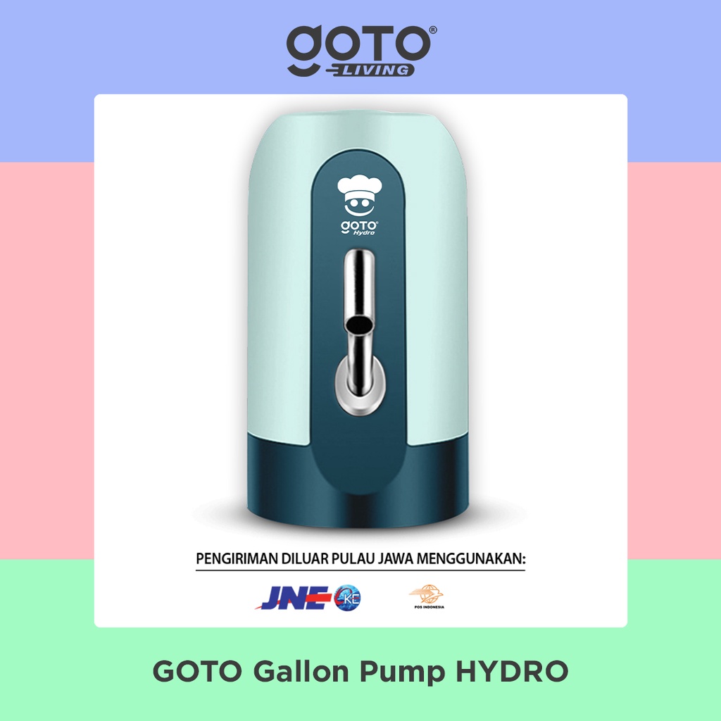 Goto Hydro Pompa Galon Elektrik Dispenser Air Minum Gallon