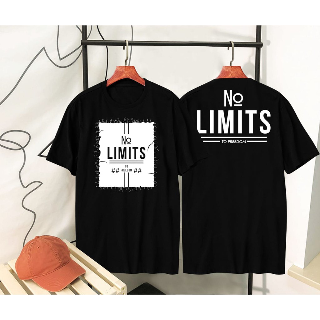 Kaos murah Kaos distro murah baju  distro pria t-shirt murah combed30s NO LIMIT