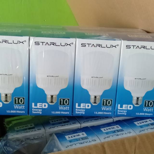 LED STARLUX 10WATT /LED LOKAL (NON GARANSI) KUALITAS BAGUS