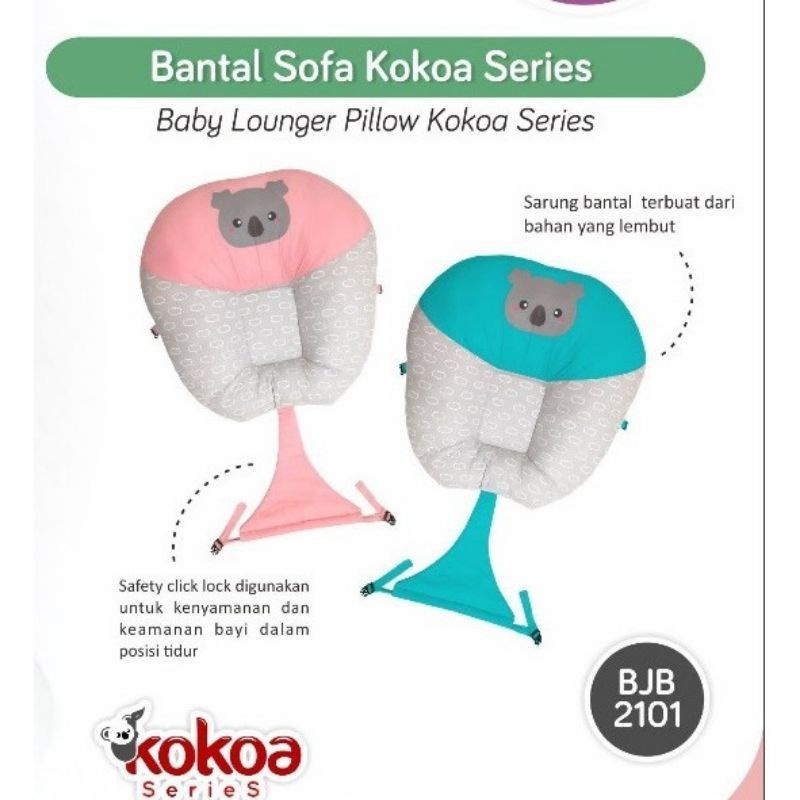 BANTAL SOFA BAYI KOALA SERIES BABY JOY Dan Baby Joy Bantal Sofa Little Dino Serie || Sofa Bayi Premium || Dudukan Bayi Dengan Sabuk Pengaman