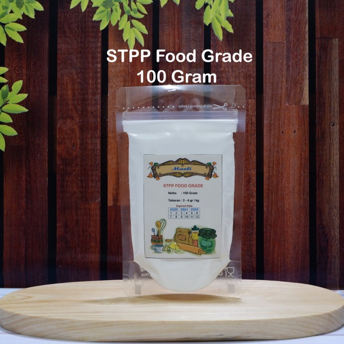 

TERBARU STPP Food Grade / Sodium Tripolyphosphate / Pengenyal Bakso 100 Gram