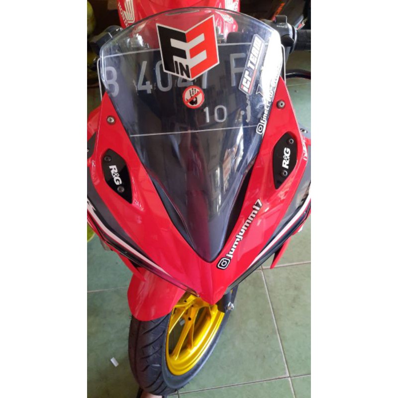 Mirror Blanking Cover Tutup Spion R&amp;G CBR 150 K45A K45G DAN K45N