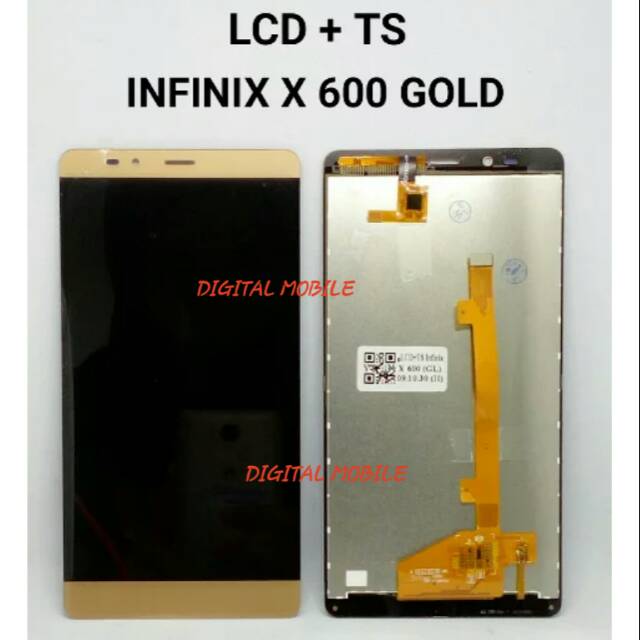 LCD TOUCHSCREEN INFINIX HOT NOTE 2 X600 ORIGINAL COMPLITE
