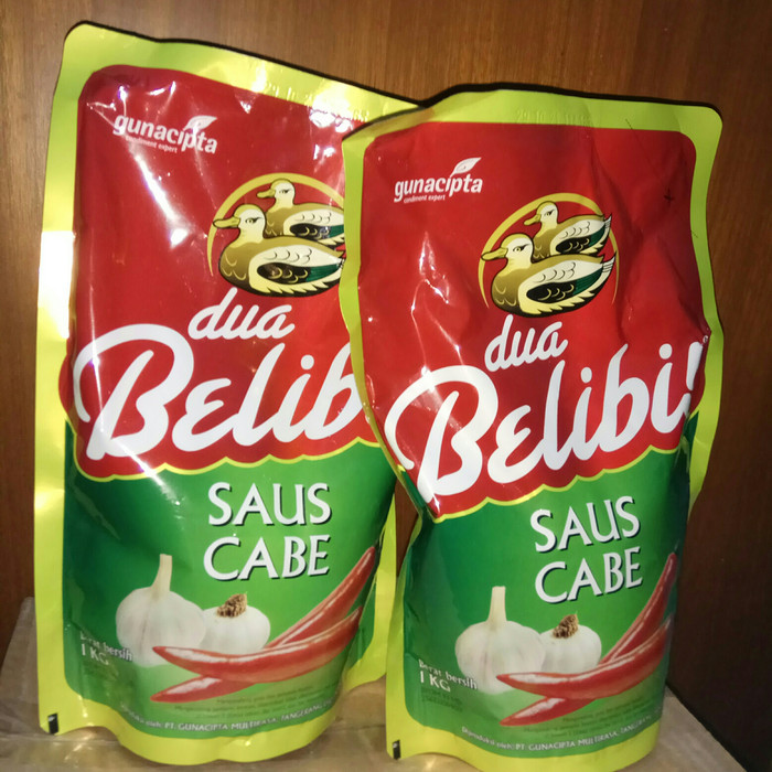

Ready- Saus Cabe Dua Belibis Premium 1Kg