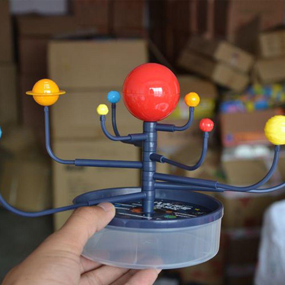 Quinton Mainan 3D Lucu Planetarium Hadiah Set Mainan Edukasi Astronomi Anak Plastik 9planet