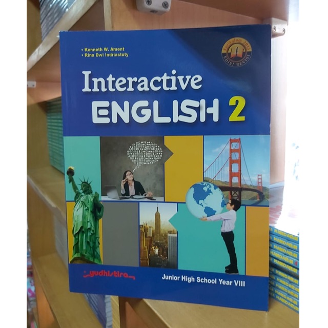 Interactive english kelas VIII-8 SMP/MTS K13 Revisi Yudhistira