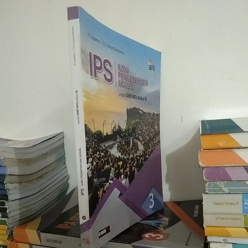 buku IPS SMP/Mts kelas 3-9 penerbit Erlangga/esis-2