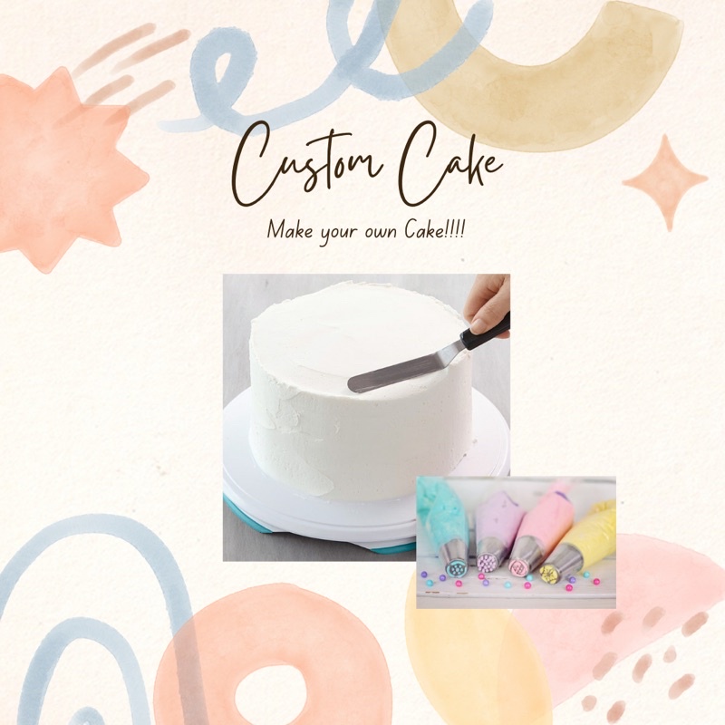 

DIY Custom Birthday Cake Korean Lunch Box Murah ukuran 10cm untuk 1-2orang