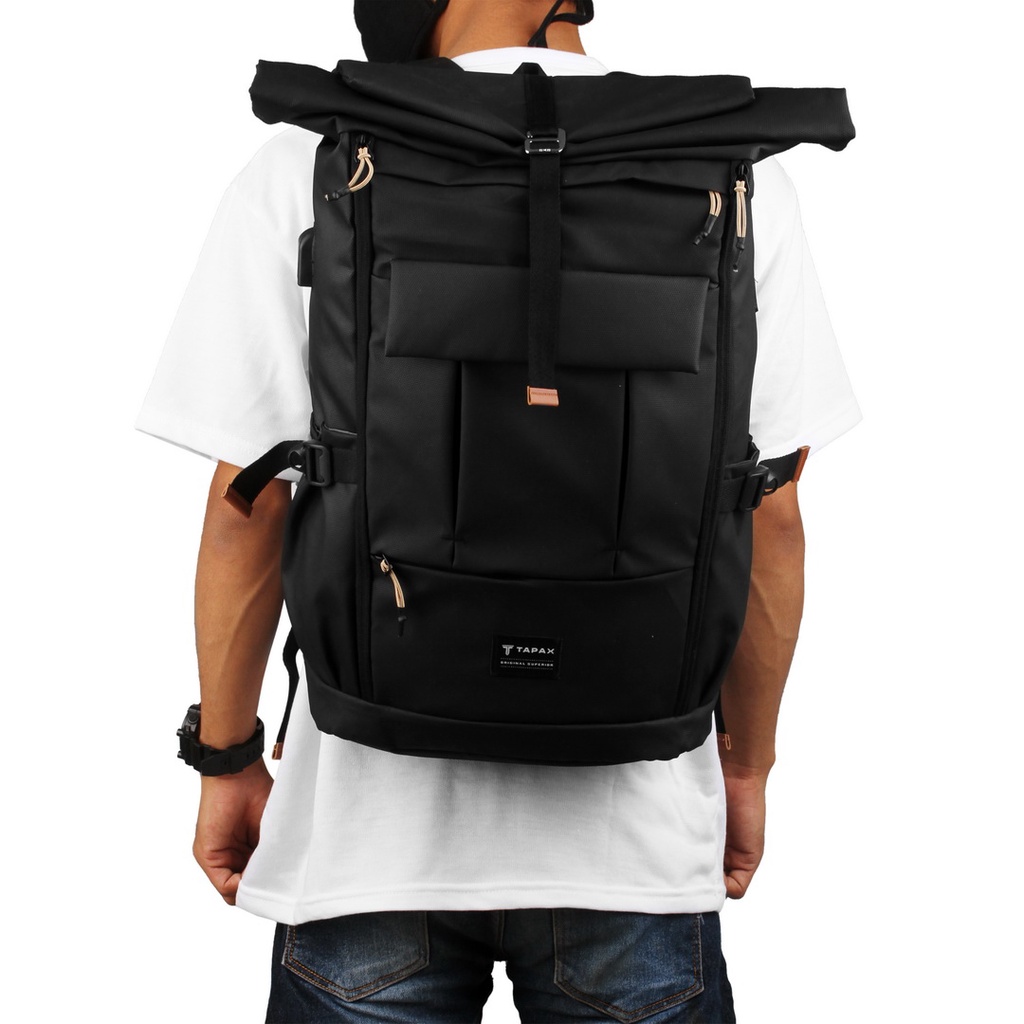 Tas Ransel Vegas 1.0 - Tas Unisex Backpack Up To 15.6 Inch - Tas Punggung (FREE WAISTBAG)