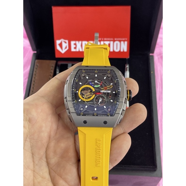 expedition e6792m titanium power reserve automatic pria