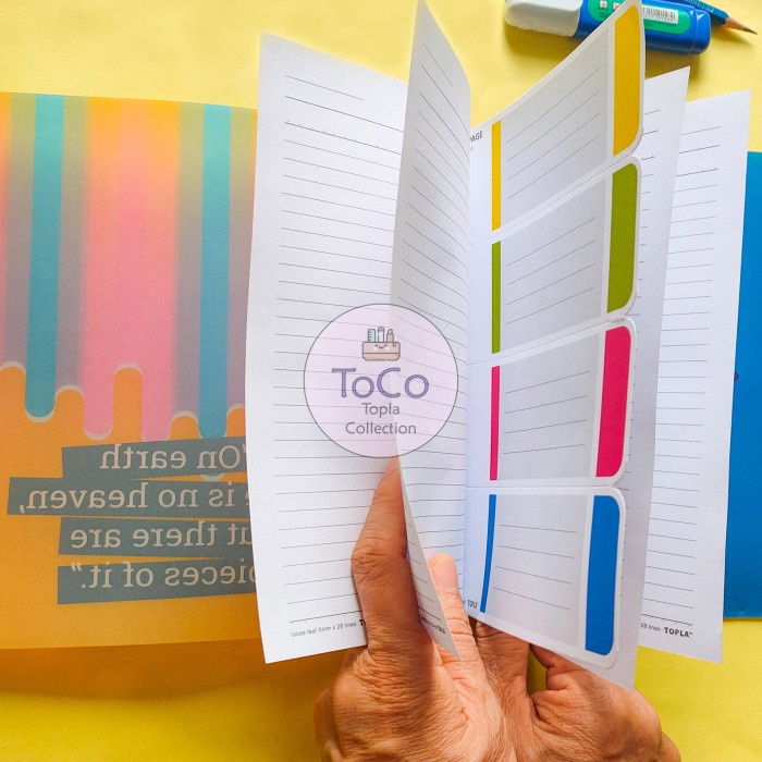 

Segera Miliki Binder File Diary Note Catatan A5 File 20 Ring Plastik Topla Murah