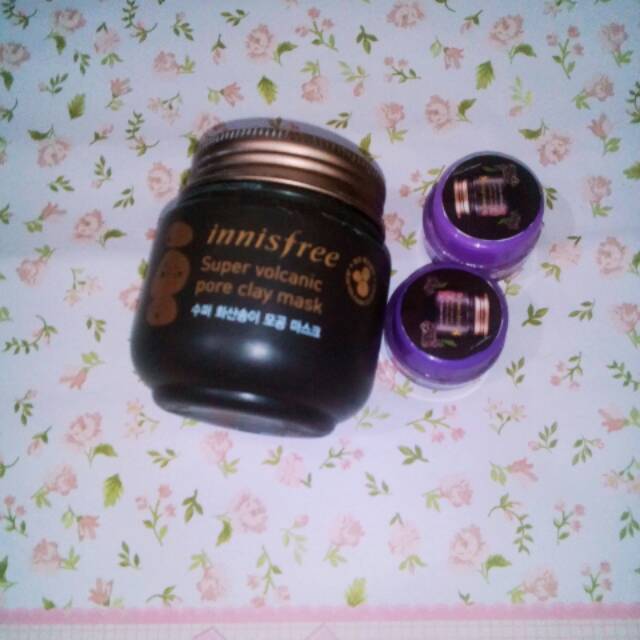 INISFREE SUPER VOLCANIC CLAY MASK [share in jar 10 GRAM]