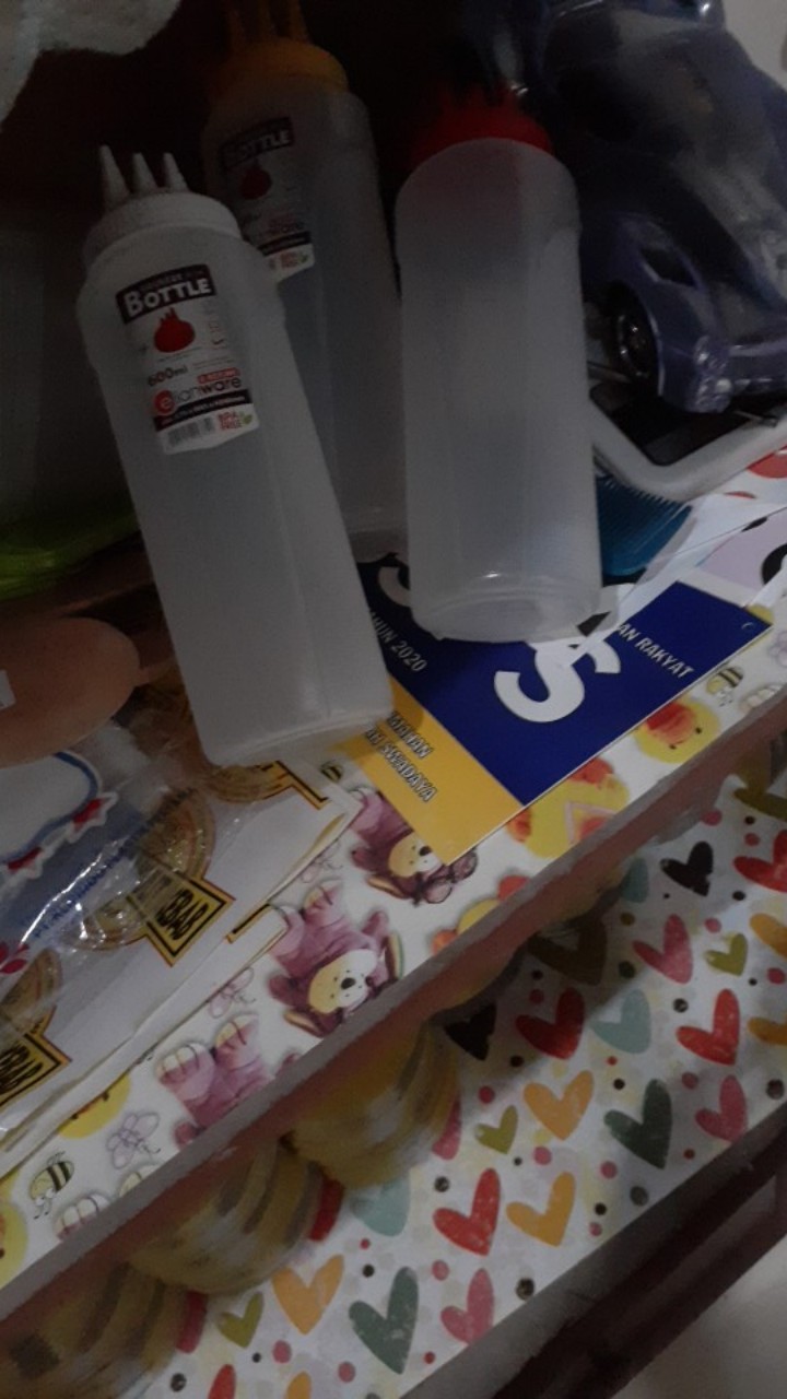 Botol Saos 3 Lubang