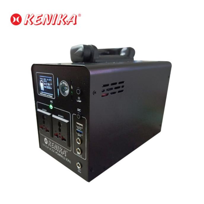 KLi-300AD New KENIKA PORTABLE SOLAR POWER GENERATOR 300W LifePO4 Bat