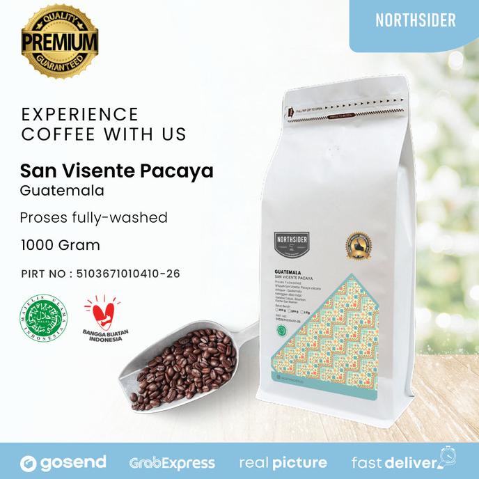 

BIJI KOPI ARABIKA GUATEMALA SAN VICENTE PACAYA WASHED 1KG NORTHSIDER