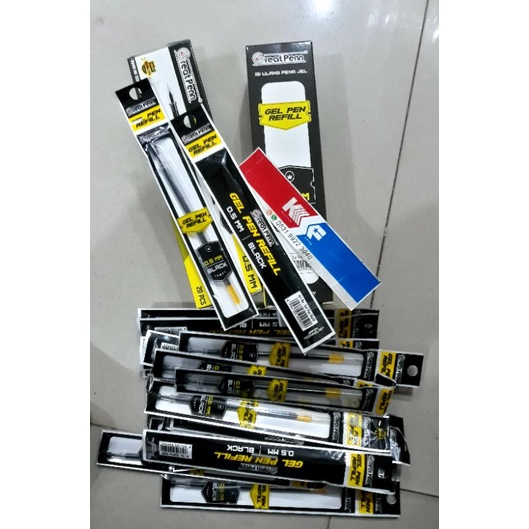 

ISI ULANG PENA UKURAN 0.5 GEL REFILL 0.5 GEL ANAK PENA GEL ISI 20 MERK GREATPENN