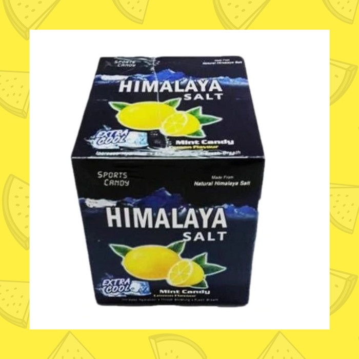 

4eh Himalayan / Himalaya Salt Candy / Permen Segar Rasa Lemon Mint 60Jhh