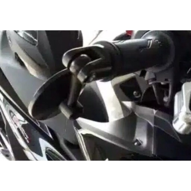 Spion Jalu Bulat Spion Bar End Merk MHR Racing Universal Buat Semua Motor