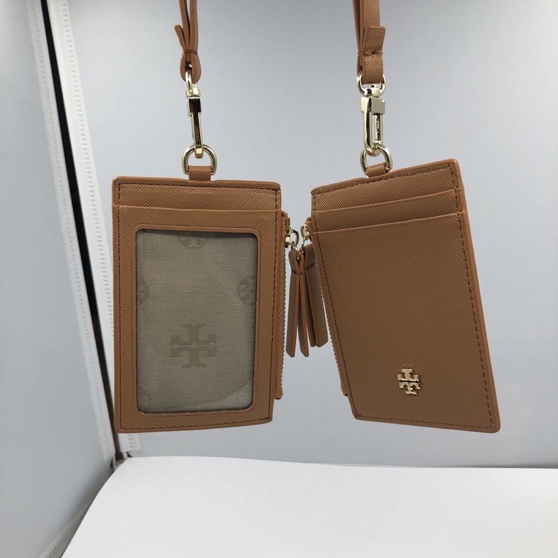 Lanyard tory burch tempat kartu idcard holder tory original id card dompet kartu LANYARD PODS