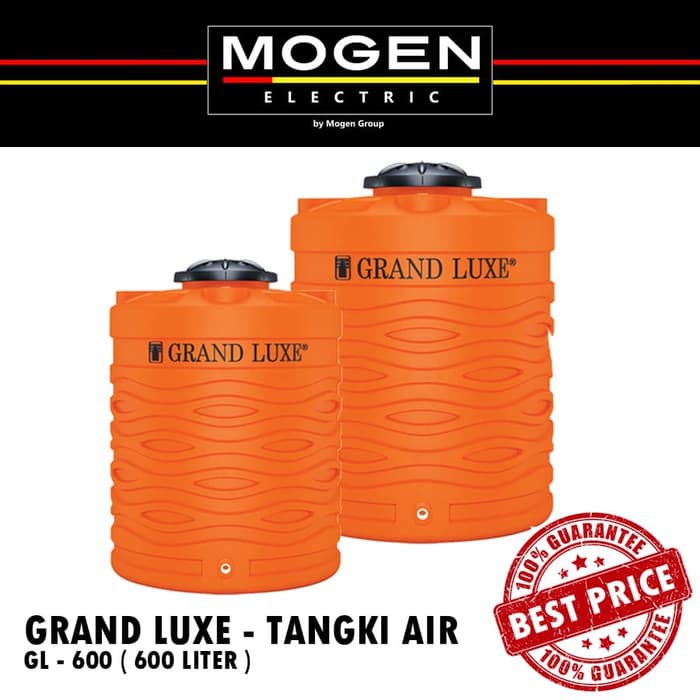 Tangki Air Grand Luxe Gl 600 Toren Air Tandon 600 Liter Gold Shopee Indonesia