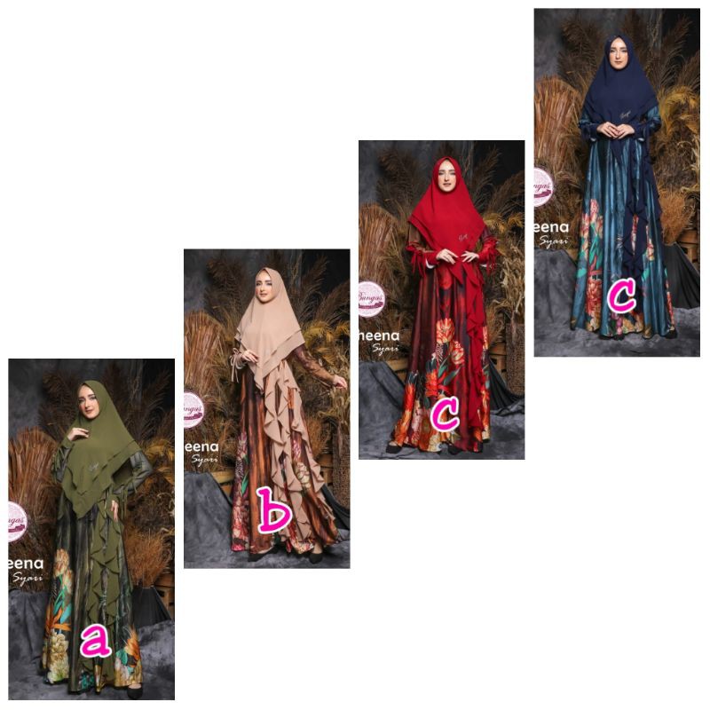 AFSHEENA SYARI BY BUNGAS (BEST SELLER)