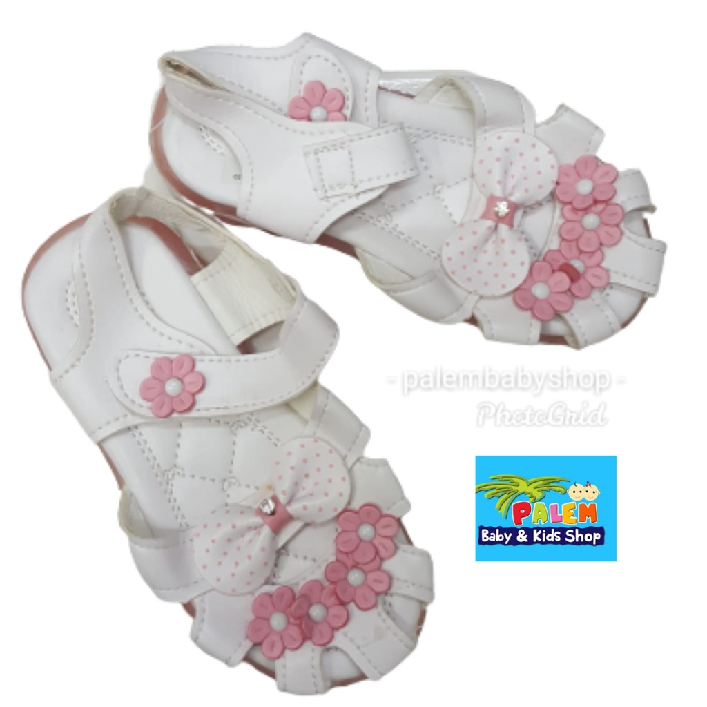 Sepatu MOTIF Bunga Anak Perempuan motif lucu