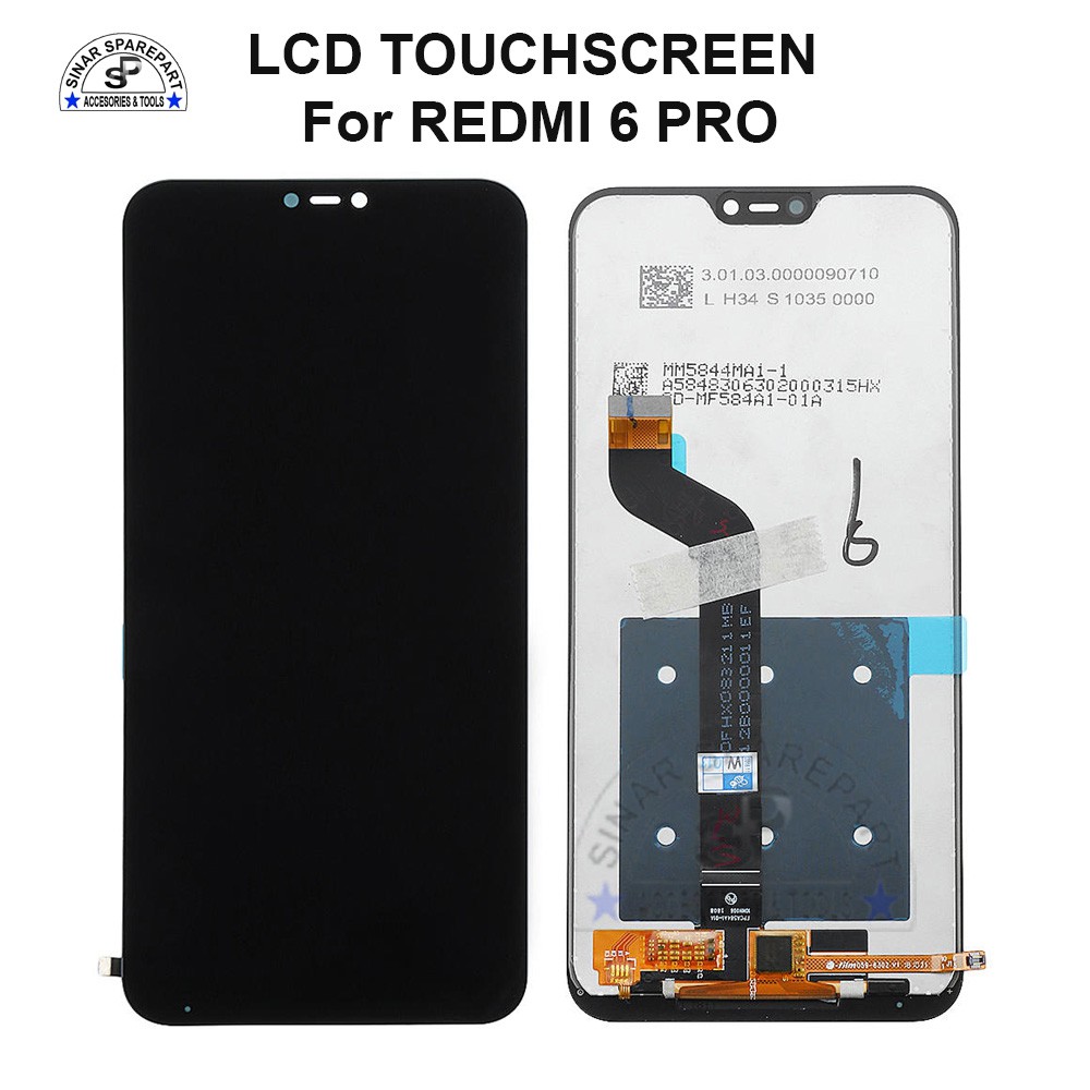 XIAOMI REDMI 6 PRO LCD + touchscreen original 100% garansi