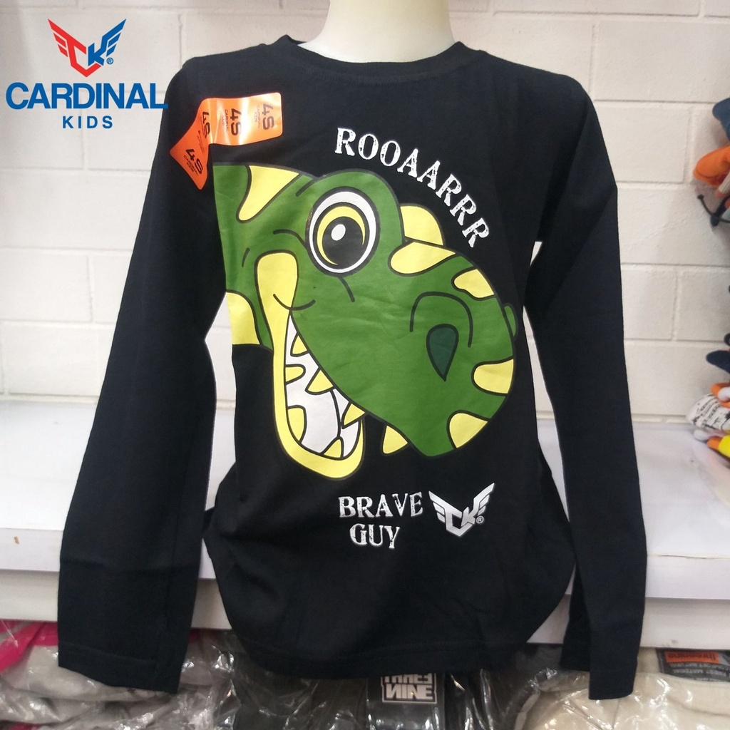 Kaos Cardinal Pria Original Untuk Anak Laki dan Remaja Lengan Panjang