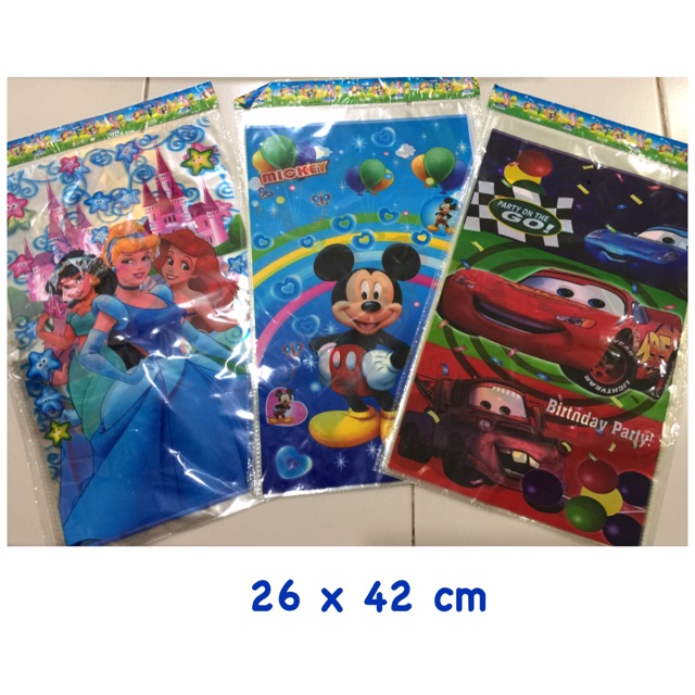 

Plastik snack/ souvenir motif karakter