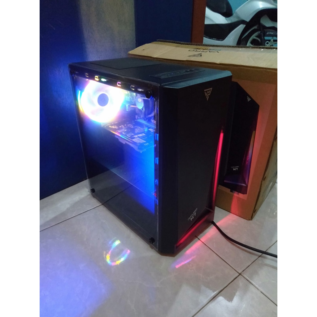 PC Gigabyte H61 Core i5 3470 @3.20ghz +SSD +VGA CARD 2GB 128BIT