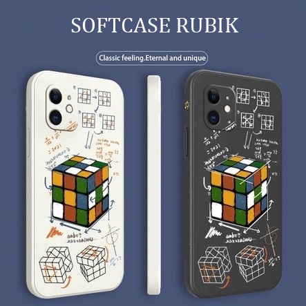 JJS Case Casing SOFTCASE TPU MOTIF RUBIK XIAOMI REDMI 9A XIAOMI REDMI 9C XIAOMI REDMI NOTE 9 XIAOMI 